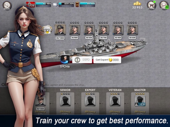 Navy Field: Online Sea Battles iPad  スクリーンショット