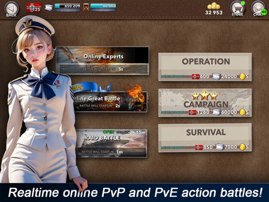 Navy Field: Online Sea Battles iPad  スクリーンショット