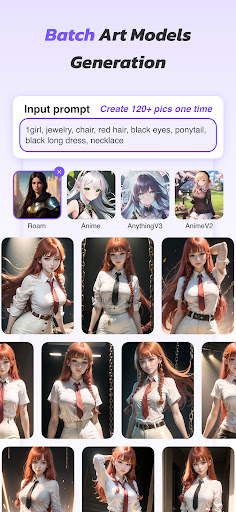 Anime Art - AI Art Generator Screenshots