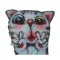 Freaky Two Eye Colors The Cat Stickers