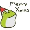 Greedy Xmas The Frog Stickers