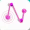 Color Rope Puzzle: Roll Around