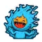Fireball Sticker