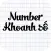 Number - Khoanh số