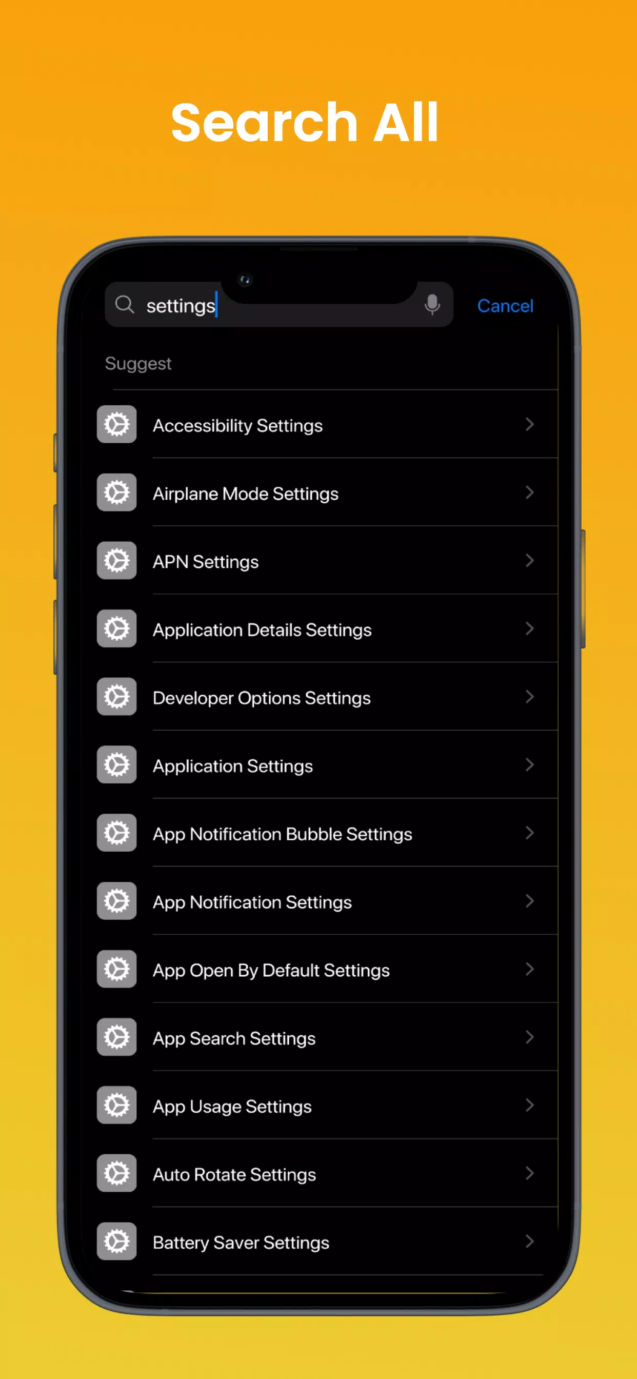Phone16 Android Quick Settings Screenshots