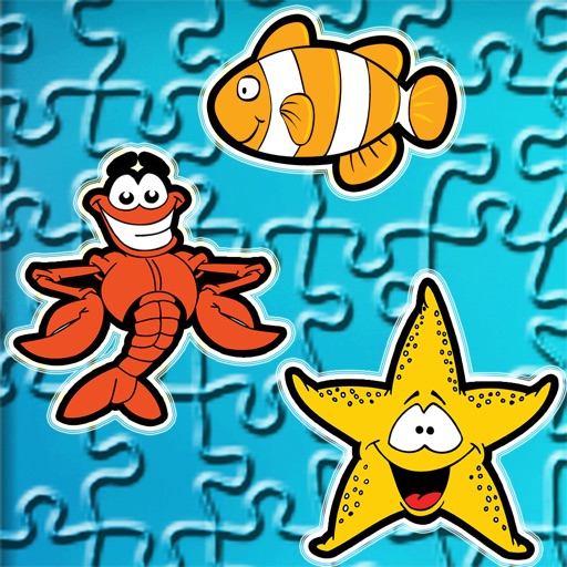 Finding Cute Fish And Sea Animal In The Cartoon Jigsaw Puzzle - Educational Solving Match Games For Kids Finding Cute Fish And Sea Animal In The Cartoon Jigsaw Puzzle - Educational Solving Match Games For Kids