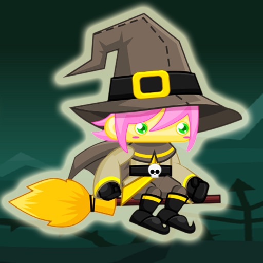 Floppy Witch Learn To Fly By Magic Broom In Halloween Night - Tap Tap Games Floppy Witch Learn To Fly By Magic Broom In Halloween Night - Tap Tap Games