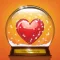 Valentine Snow Globe