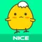 Kara Chicken Pro - Cute Stickers by NICE Sticker