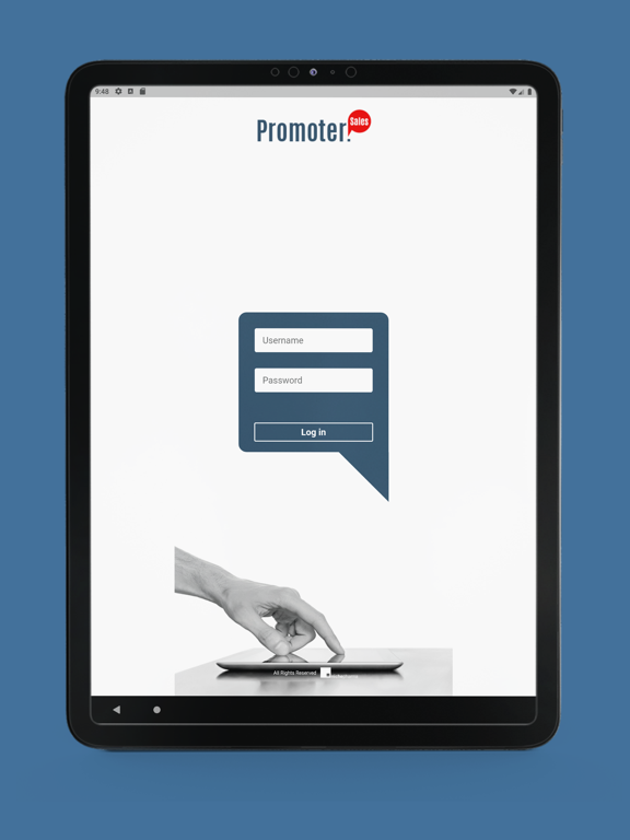 Sales Promoters iPad Screenshots