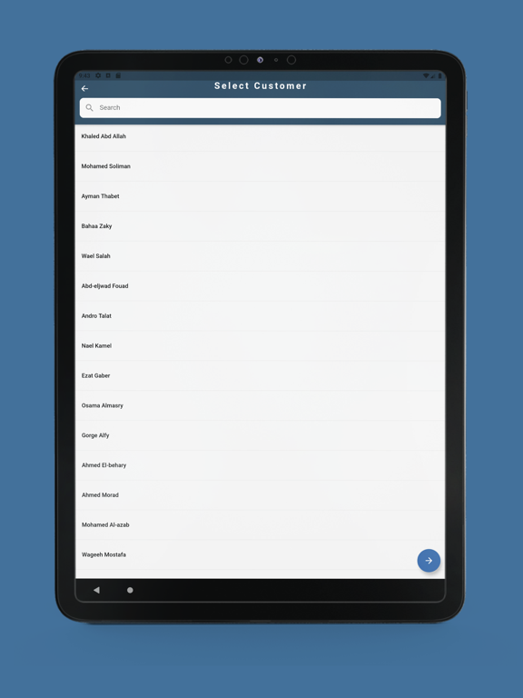 Sales Promoters iPad Screenshots