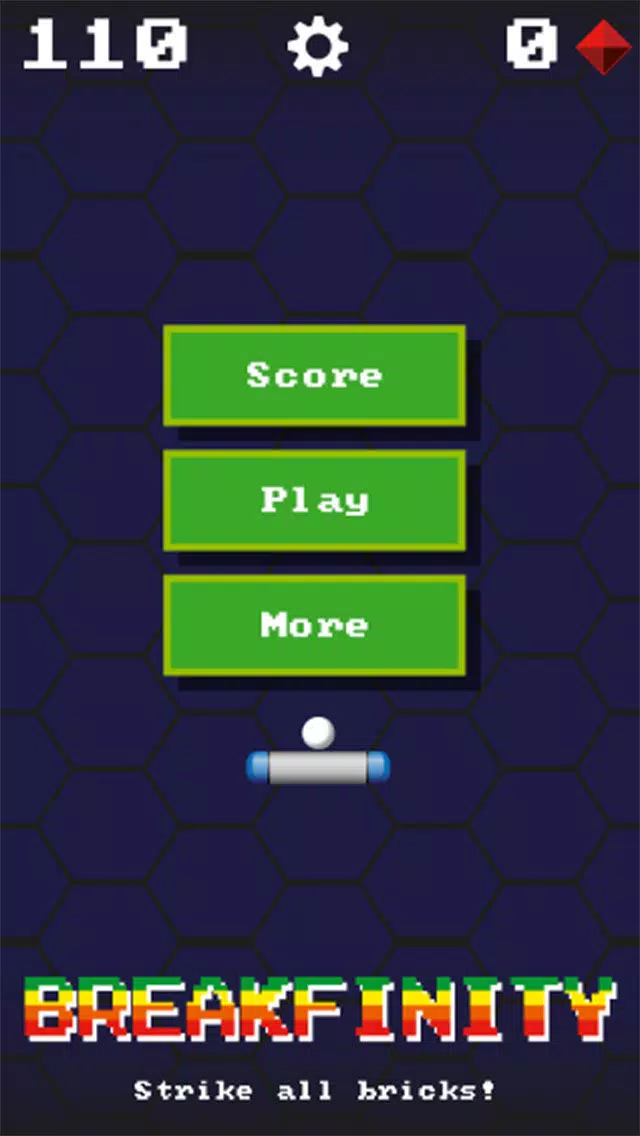 Tangkapan skrin Brick Breaker Infinity+ Free