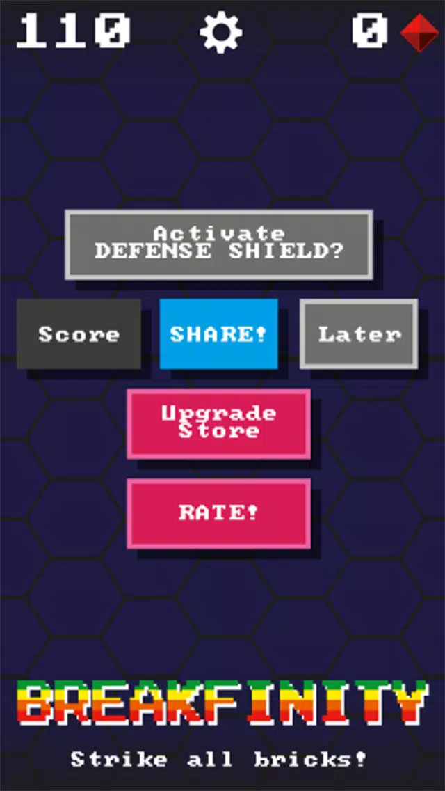 Tangkapan skrin Brick Breaker Infinity+ Free