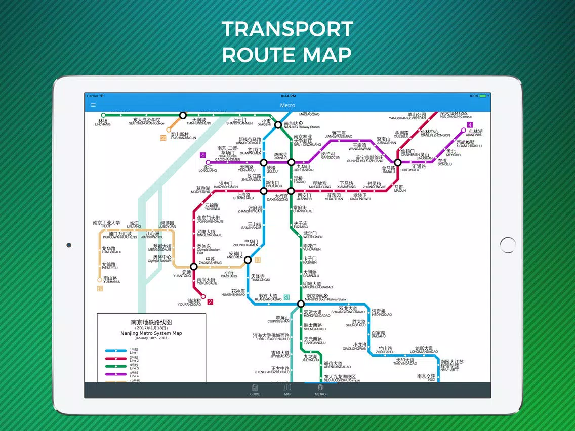 Nanjing Travel Guide with Maps iPad Screenshots