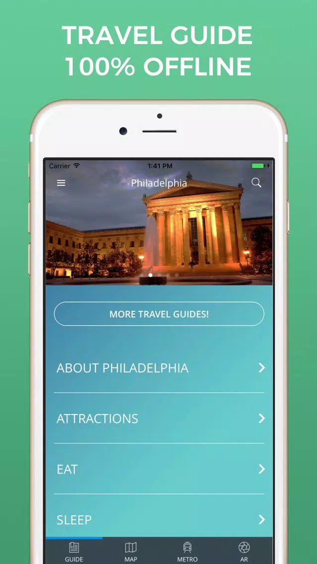 Philadelphia Travel Guide with Maps Screenshots