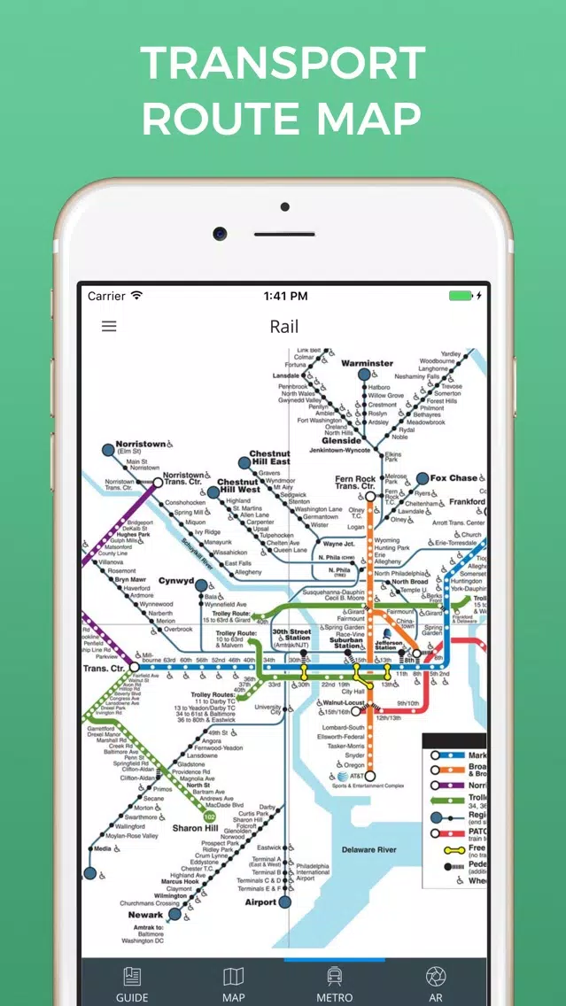 Philadelphia Travel Guide with Maps Screenshots