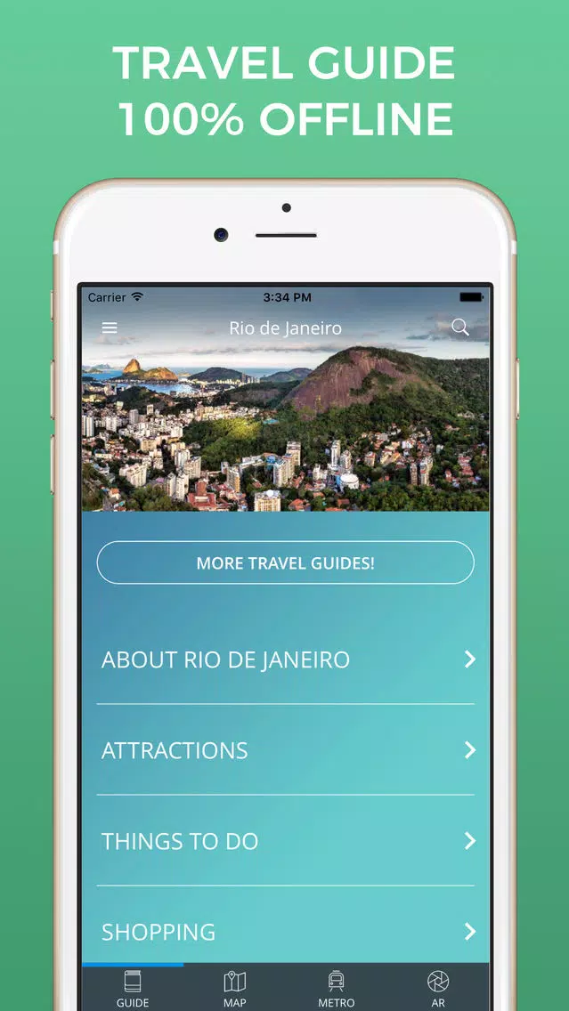 Rio de Janeiro Travel Guide with Maps Screenshots
