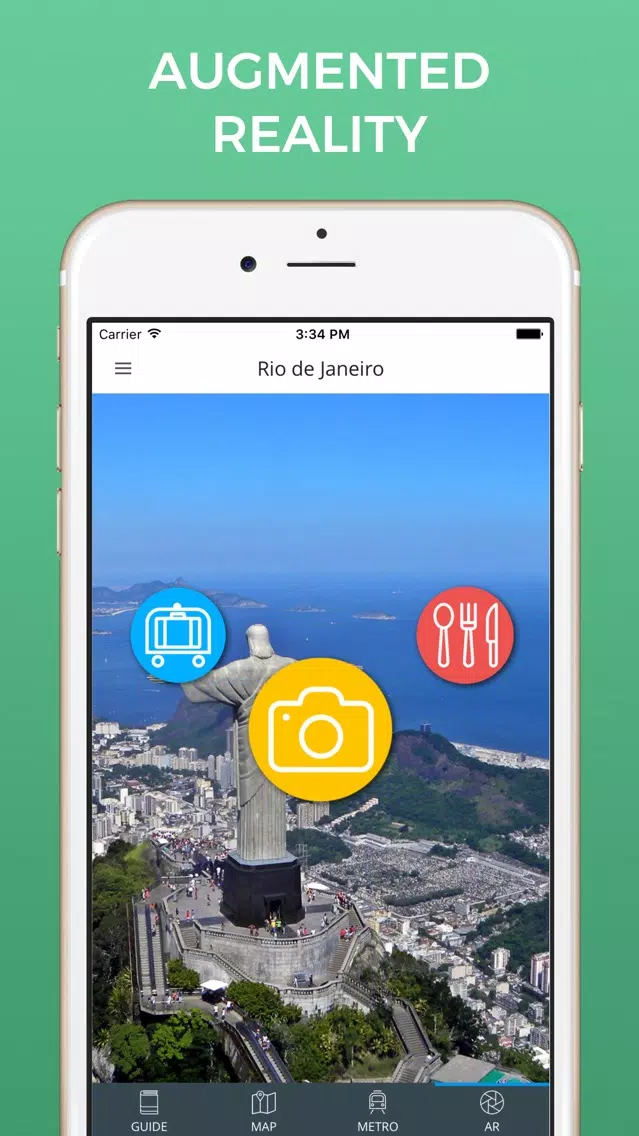 Rio de Janeiro Travel Guide with Maps Screenshots
