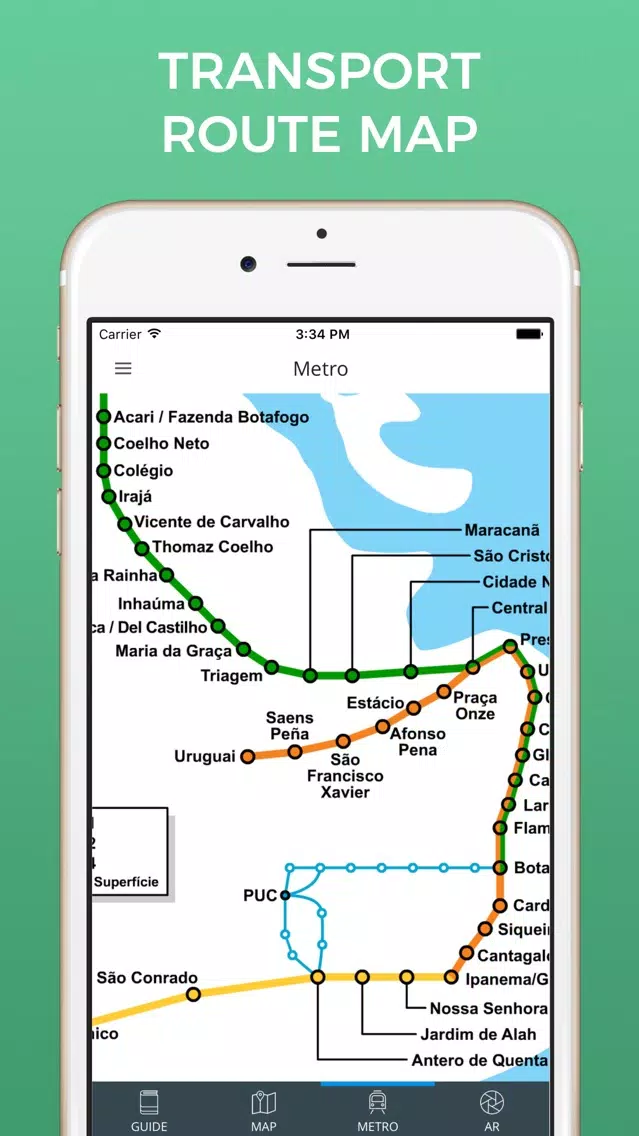 Rio de Janeiro Travel Guide with Maps Screenshots