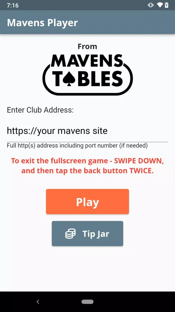 Mavens Player Screenshots