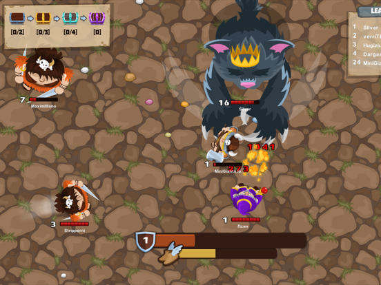 Capturas de pantalla de MiniGiants.io iPad 