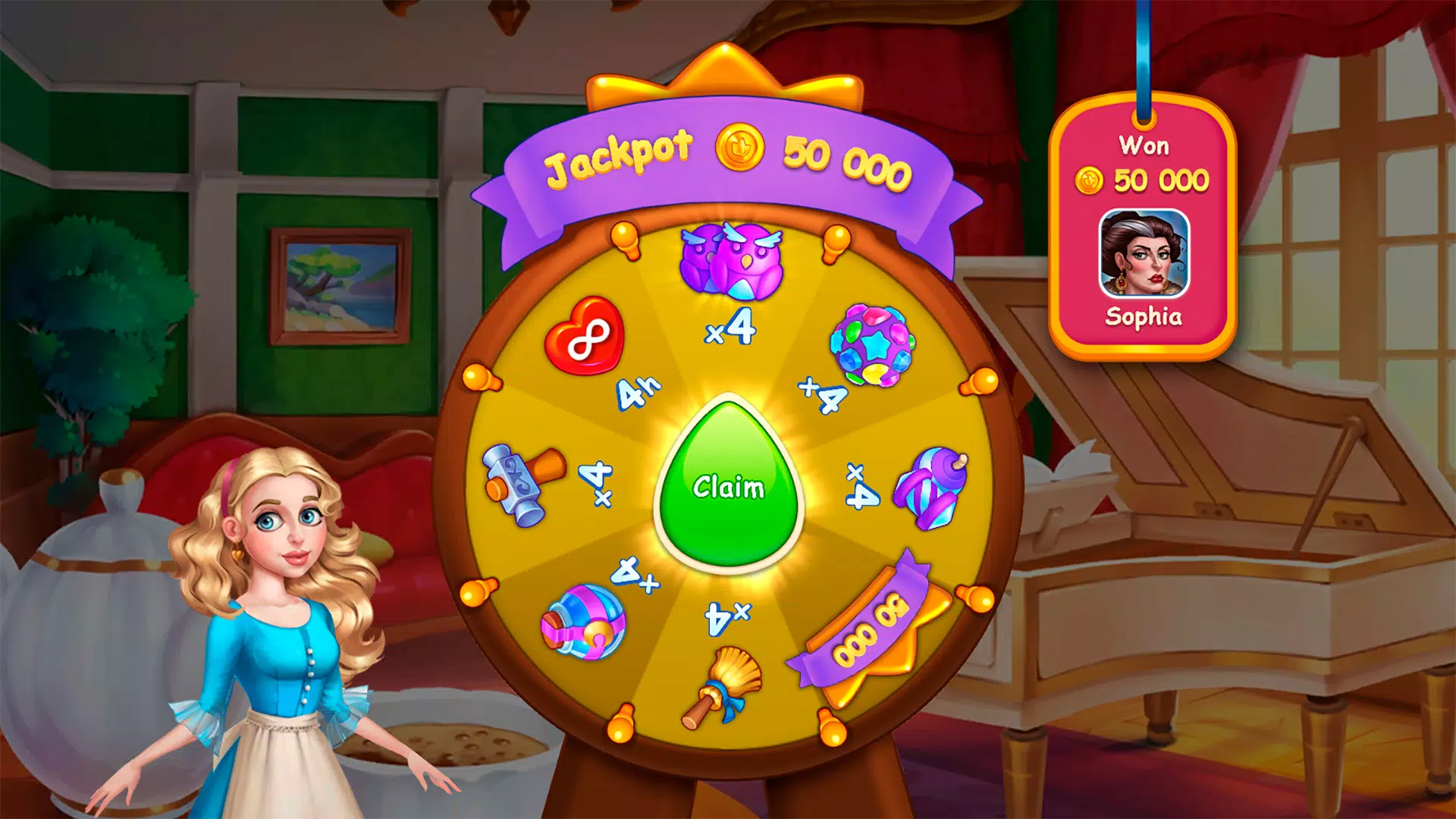Cinderella: Magic Match應用截圖
