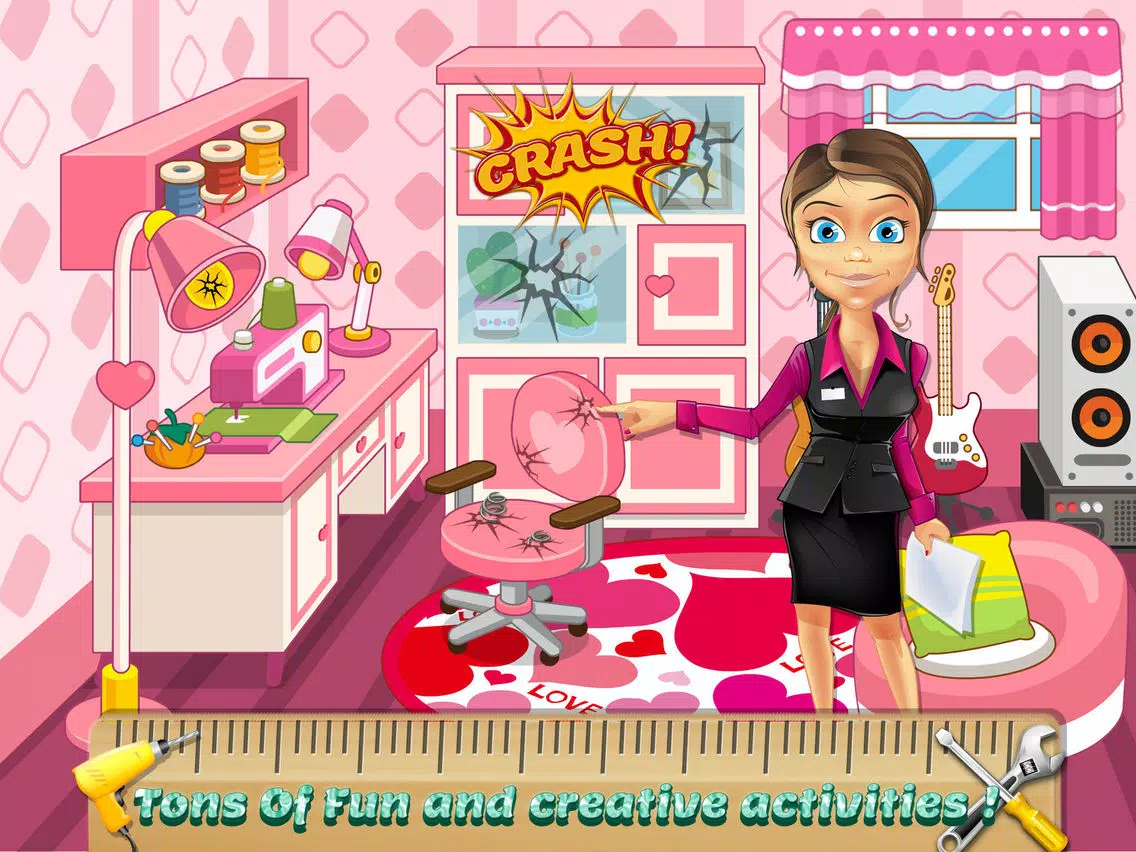 Fix It Girl House Makeover iPad  Screenshots