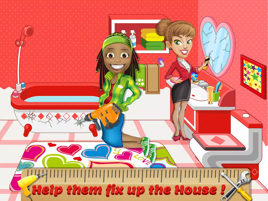 Fix It Girl House Makeover iPad  Screenshots