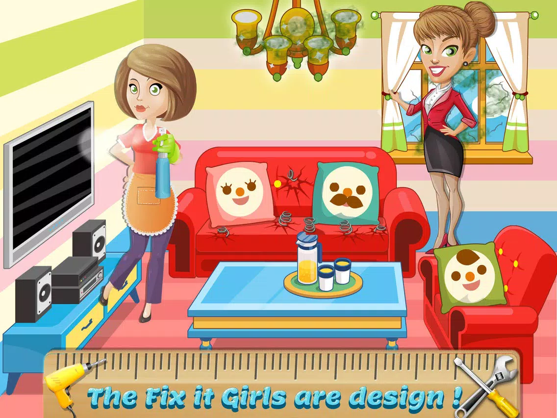 Fix It Girl House Makeover iPad  Screenshots