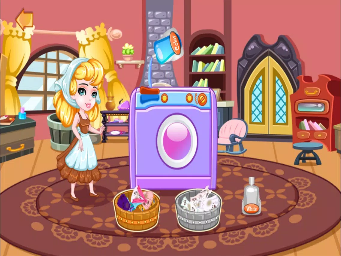 Baby Clothes Washing - dry clean Learning games iPad Screenshots