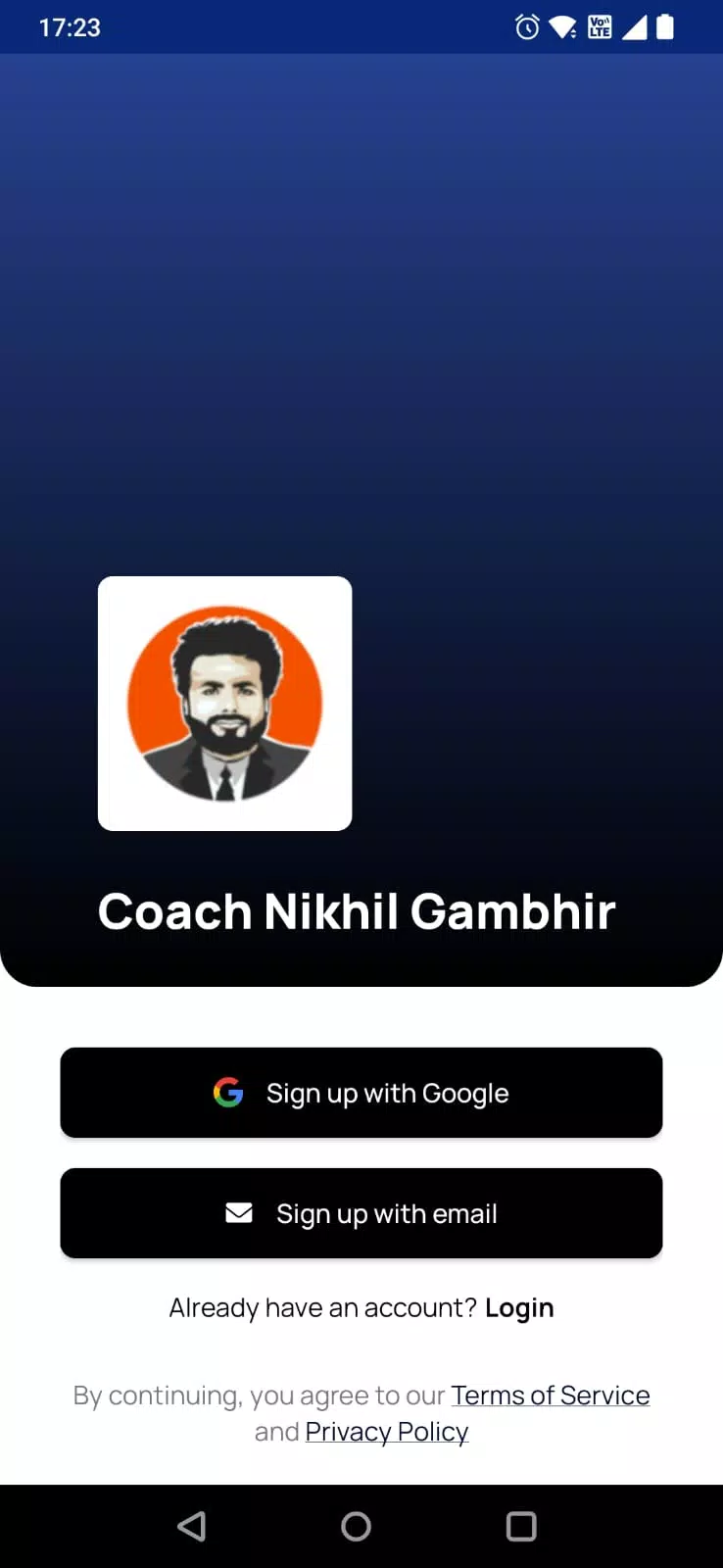 Coach Nikhil Gambhir Screenshots