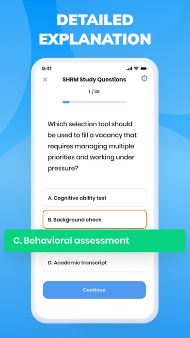 SHRM Certification Exam Prep Screenshots