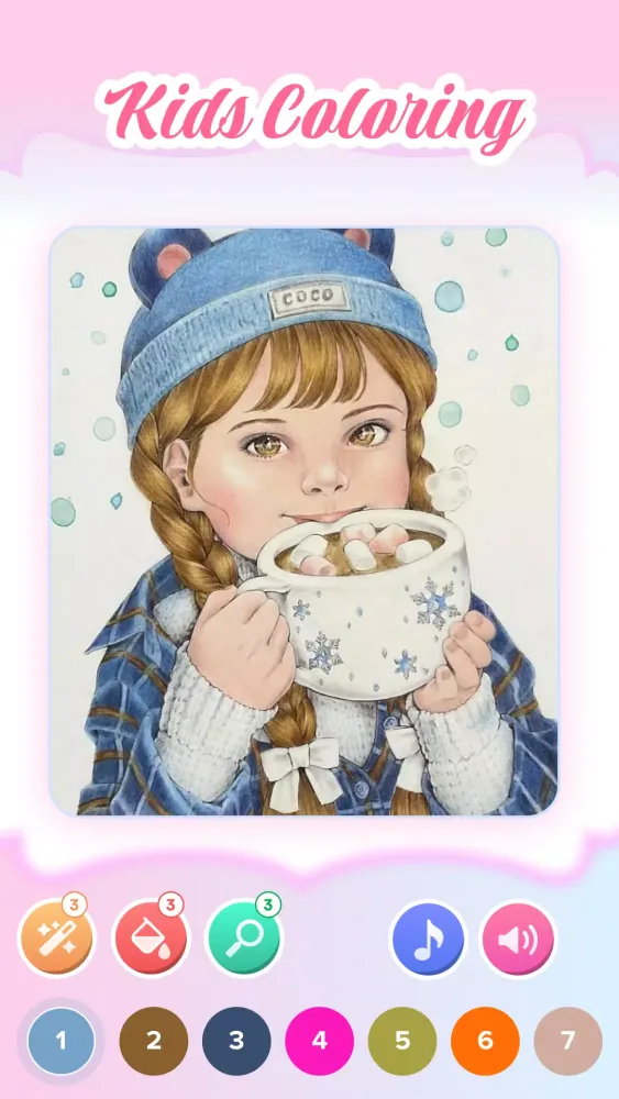 Kids Coloring game Screenshots