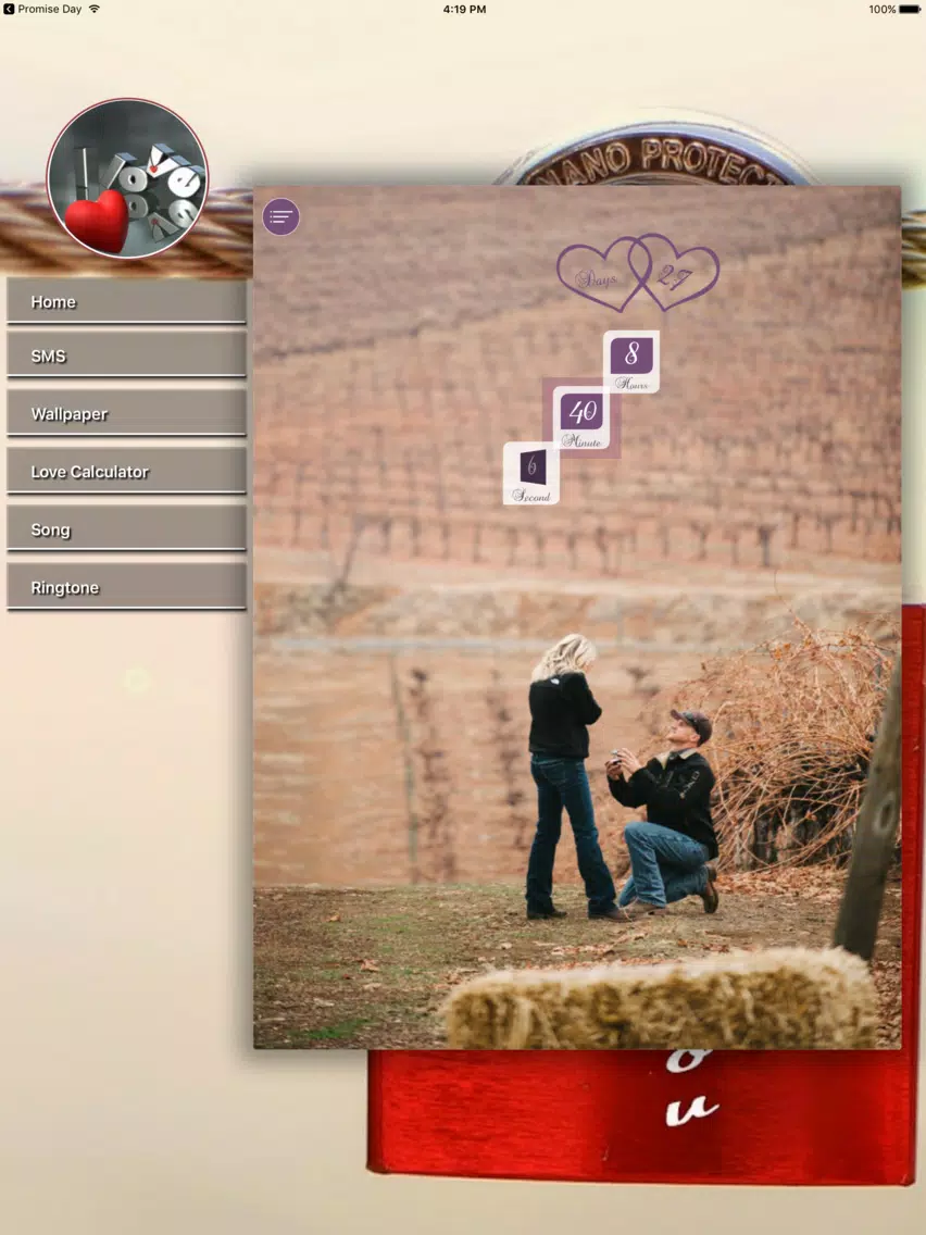 Propose Day 2020 iPad Screenshots