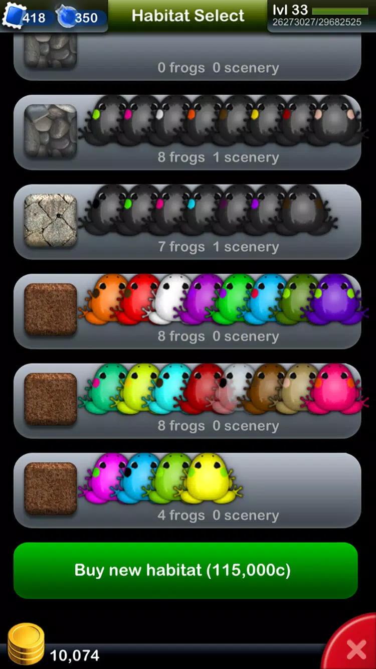 Pocket Frogs Screenshots