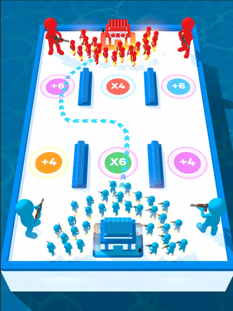Tangkapan layar Count Battle 3D iPad 