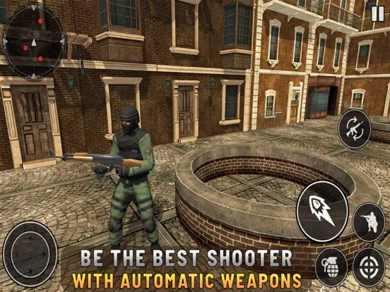 Tangkapan skrin Frontier FPS Headshot Killer iPad 