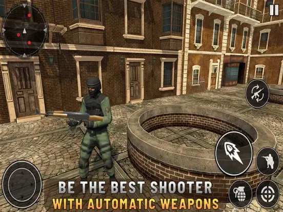 Tangkapan layar Frontier FPS Headshot Killer iPad 