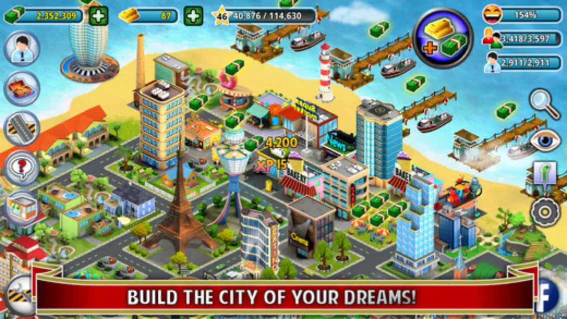 Virtual City - Building Sim : City Building Simulation Game, Build a Village Screenshots