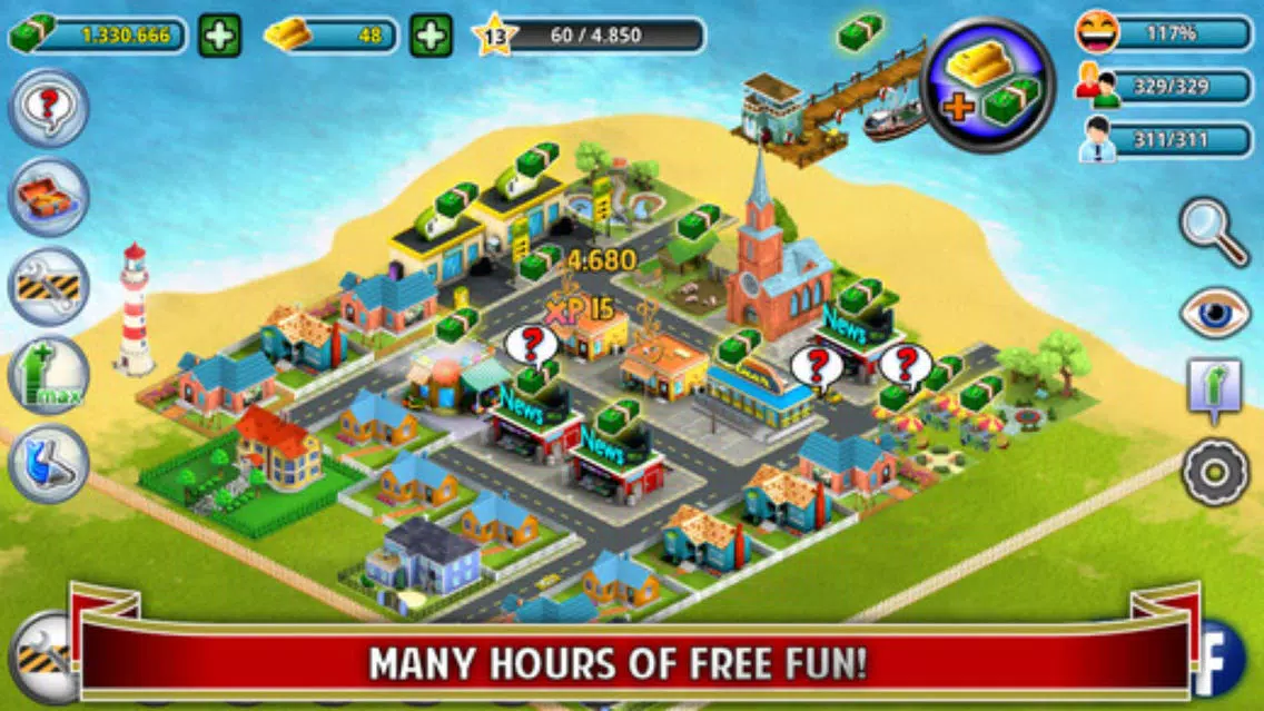 Virtual City - Building Sim : City Building Simulation Game, Build a Village Screenshots