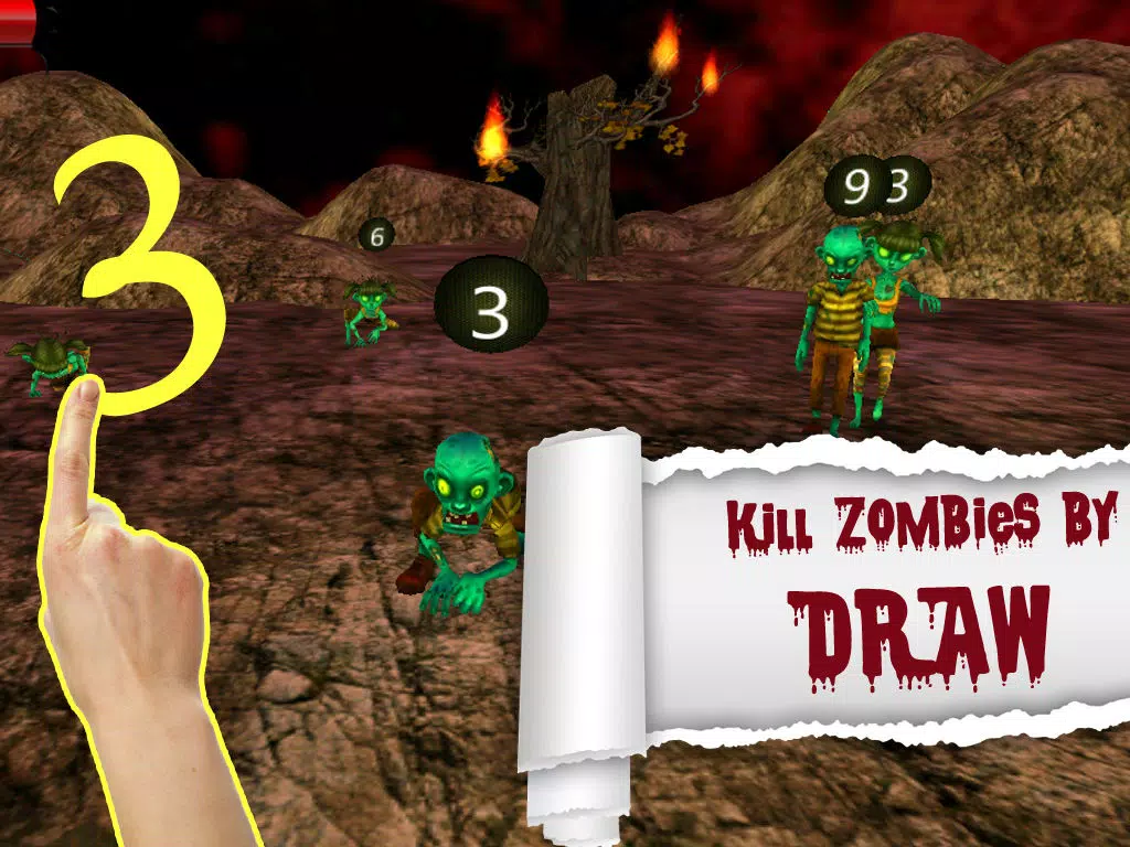 Screenshot di Zombies Finger Fight iPad 