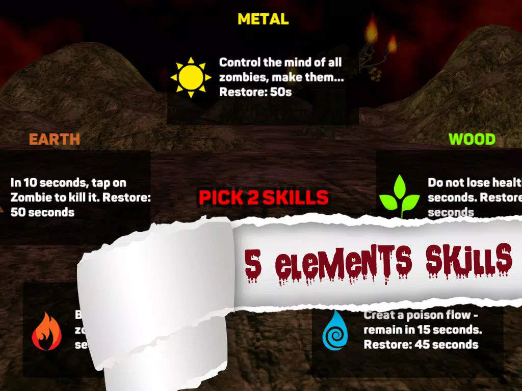 Screenshot di Zombies Finger Fight iPad 