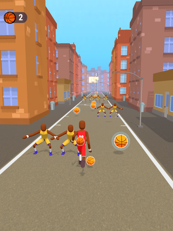 Basketball Run - 3D iPad 应用截图