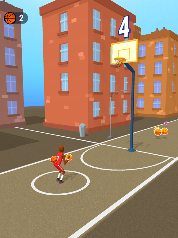 Basketball Run - 3D iPad 应用截图