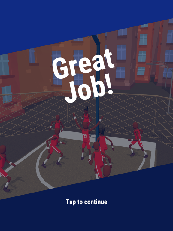 Basketball Run - 3D iPad 应用截图
