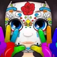 Finger Face Paint - Salon Game