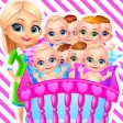 Octuplets Baby Story - Babies & Mommy Games for Girls