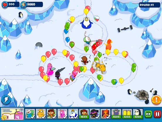 Screenshot di Bloons Adventure Time TD iPad 