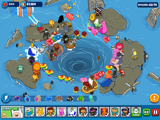 Bloons Adventure Time TD iPad 应用截图