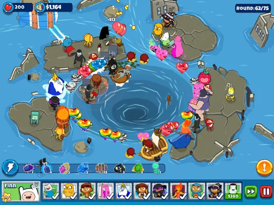 Screenshot di Bloons Adventure Time TD iPad 